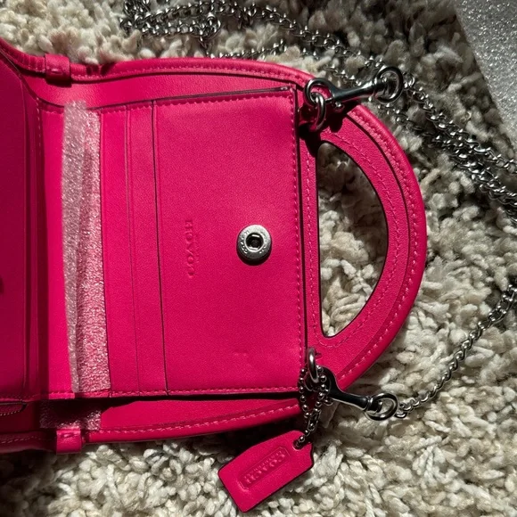 Coach Top Handle Card Case - Picture 3 of 5